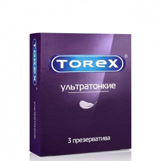 Презервативы Torex  Ультратонкие  - 3 шт. - Torex - купить с доставкой в Ангарске