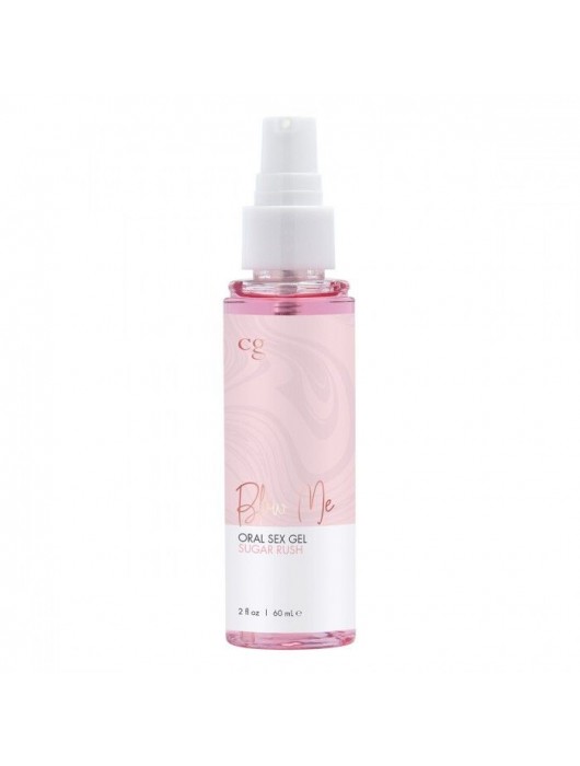Гель для орального секса Sugar Rush с ароматом сладкой ваты - 60 мл. - CG - купить с доставкой в Ангарске