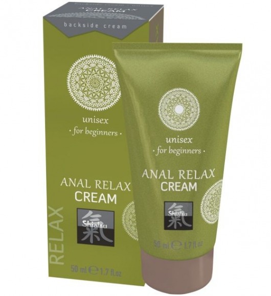 Анальный крем Anal Relax Cream - 50 мл. - Shiatsu - купить с доставкой в Ангарске