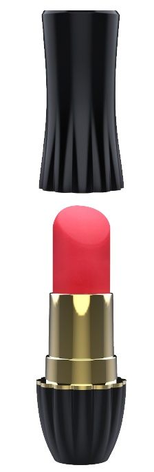 Клиторальный стимулятор-помада LIPSTICK - 9,3 см. - Dream Toys - купить с доставкой в Ангарске