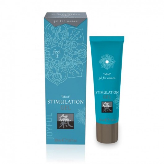 Возбуждающий интимный гель STIMULATION GEL Mint - 30 мл. - Shiatsu - купить с доставкой в Ангарске