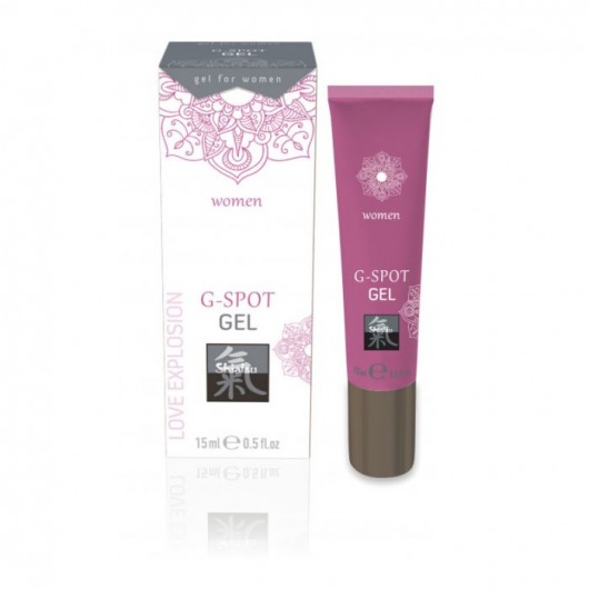 Возбуждающий интимный гель G-SPOT GEL - 15 мл. - Shiatsu - купить с доставкой в Ангарске