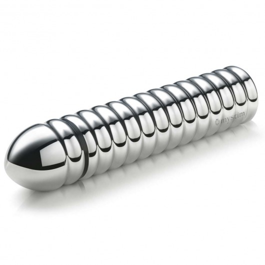 Рельефный фаллос для интенсивного электросекса Groovey George - 20 см. - MyStim - купить с доставкой в Ангарске