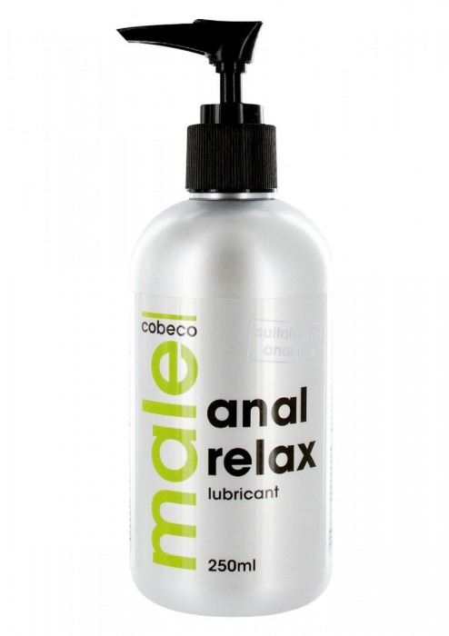 Анальный лубрикант MALE Cobeco Anal Relax Lubricant - 250 мл. - Cobeco - купить с доставкой в Ангарске