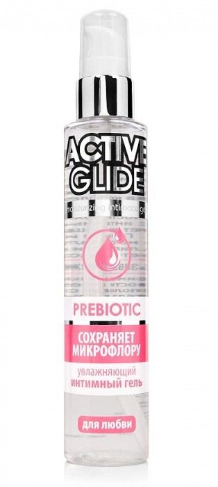 Увлажняющий интимный гель Active Glide Prebiotic - 100 гр. - Биоритм - купить с доставкой в Ангарске