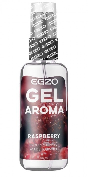 Интимный лубрикант EGZO AROMA с ароматом малины - 50 мл. - EGZO - купить с доставкой в Ангарске