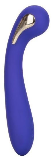 Фиолетовый вибромассажер с электростимуляцией Intimate Estim Petite G Wand - 19 см. - California Exotic Novelties - купить с доставкой в Ангарске