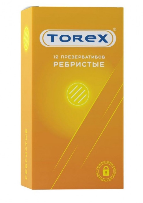 Текстурированные презервативы Torex  Ребристые  - 12 шт. - Torex - купить с доставкой в Ангарске