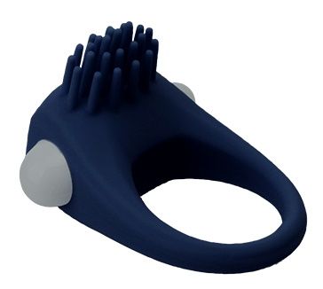 Синее эрекционное виброкольцо STIMU RING - Dream Toys - в Ангарске купить с доставкой