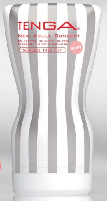 Мастурбатор TENGA Squeeze Tube Cup Soft - Tenga - в Ангарске купить с доставкой