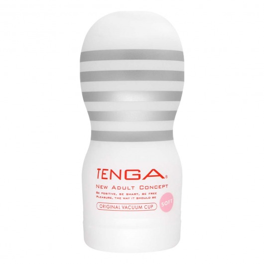 Мастурбатор TENGA Original Vacuum Cup Soft - Tenga - в Ангарске купить с доставкой