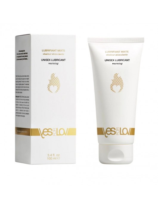 Лубрикант на водной основе с согревающим эффектом Warming Unisex Lubricant - 100 мл. - YESforLOV - купить с доставкой в Ангарске