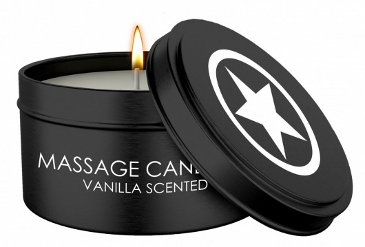 Массажная свеча с ароматом ванили Massage Candle - Shots Media BV - купить с доставкой в Ангарске