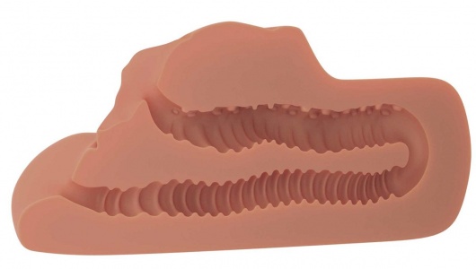 Кофейный мастурбатор Perfect Pussy Double Stroker - Pipedream - в Ангарске купить с доставкой