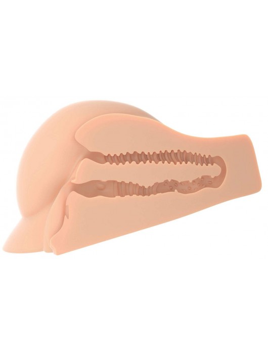 Телесный мастурбатор-полуторс Perfect Ass Masturbator - Pipedream - в Ангарске купить с доставкой