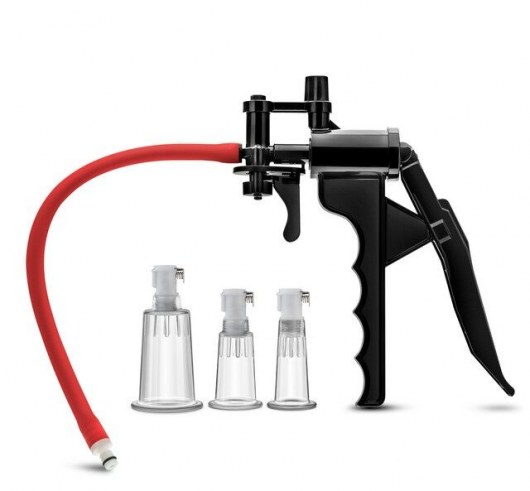 Набор помп для клитора и сосков Clitoris Pleasure and Enhancement System - Blush Novelties