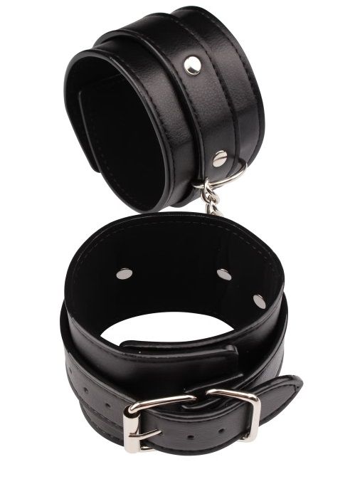 Черные оковы Classic Ankle Cuffs - Chisa - купить с доставкой в Ангарске