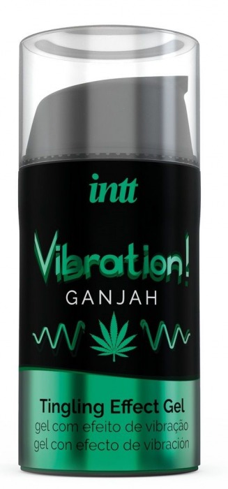 Жидкий интимный гель с эффектом вибрации Vibration! Ganjah - 15 мл. - INTT - купить с доставкой в Ангарске