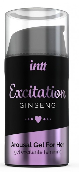 Женский возбуждающий интимный гель Excitation Ginseng - 15 мл. - INTT - купить с доставкой в Ангарске