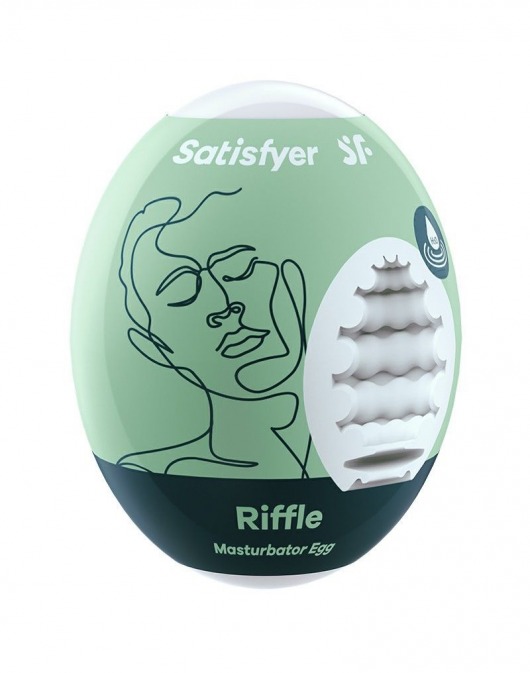 Мастурбатор-яйцо Satisfyer Riffle Mini Masturbator - Satisfyer - в Ангарске купить с доставкой