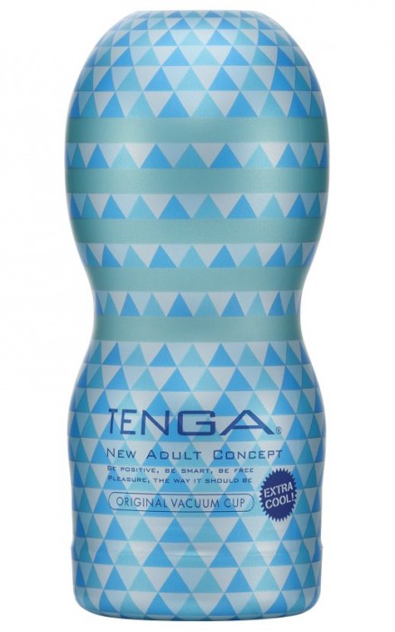 Мастурбатор с охлаждающей смазкой TENGA Original Vacuum Cup Extra Cool - Tenga - в Ангарске купить с доставкой