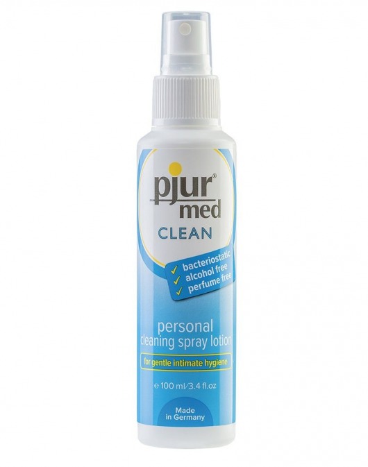 Гигиенический спрей pjur MED Clean Spray - 100 мл. - Pjur - купить с доставкой в Ангарске