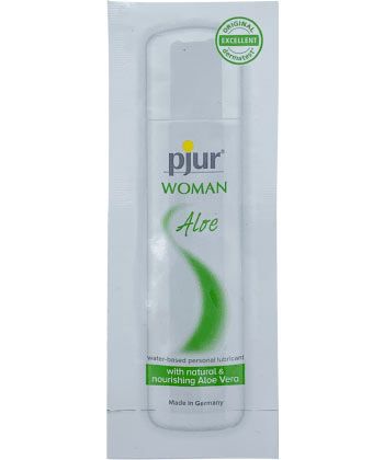 Лубрикант на водной основе pjur WOMAN Aloe - 2 мл. - Pjur - купить с доставкой в Ангарске