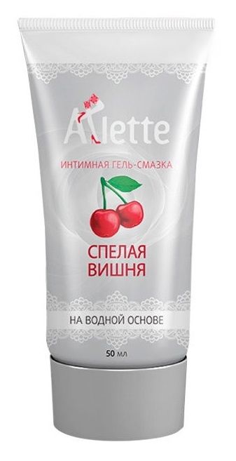 Интимная гель-смазка на водной основе Arlette  Спелая вишня  - 50 мл. - Arlette - купить с доставкой в Ангарске