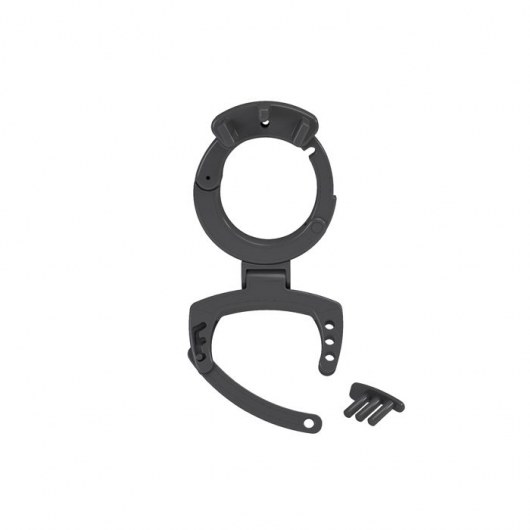 Кольцо с зажимом для мошонки для пояса верности Pubic Enemy - MyStim - купить с доставкой в Ангарске