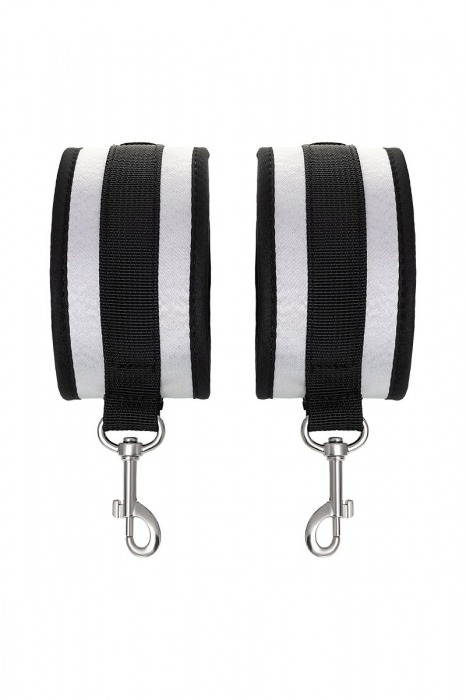 Серебристо-черные оковы Anonymo - ToyFa - купить с доставкой в Ангарске