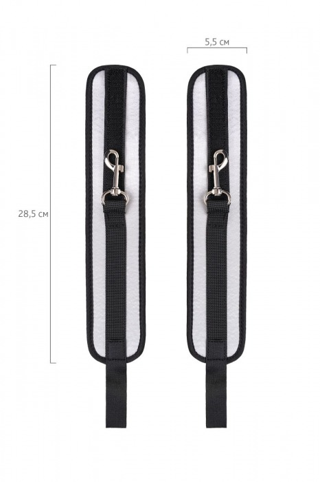 Серебристо-черные оковы Anonymo - ToyFa - купить с доставкой в Ангарске