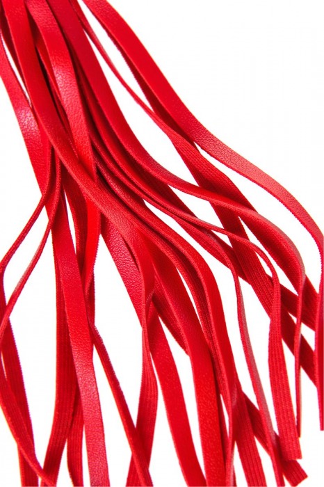 Красно-черный флоггер Anonymo - 28 см. - ToyFa - купить с доставкой в Ангарске