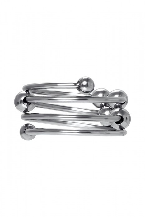 Большое металлическое кольцо под головку пениса - ToyFa - купить с доставкой в Ангарске