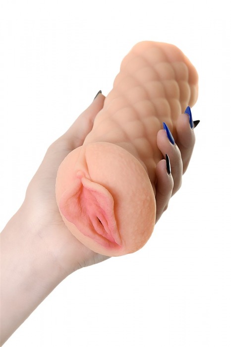 Телесный мастурбатор-вагина Elegance.002 с вибрацией - KOKOS - в Ангарске купить с доставкой