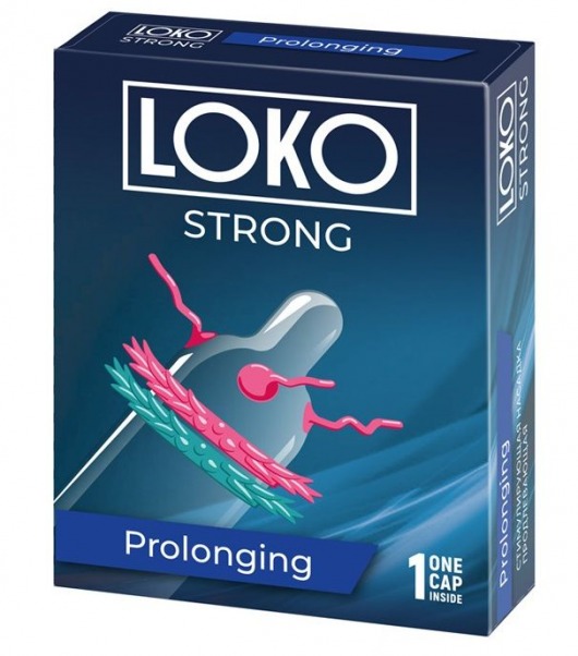 Стимулирующая насадка на пенис LOKO STRONG с продлевающим эффектом - Sitabella - в Ангарске купить с доставкой