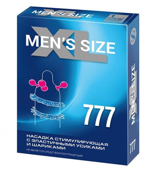 Стимулирующая насадка на пенис MEN SIZE 777 - Sitabella - в Ангарске купить с доставкой