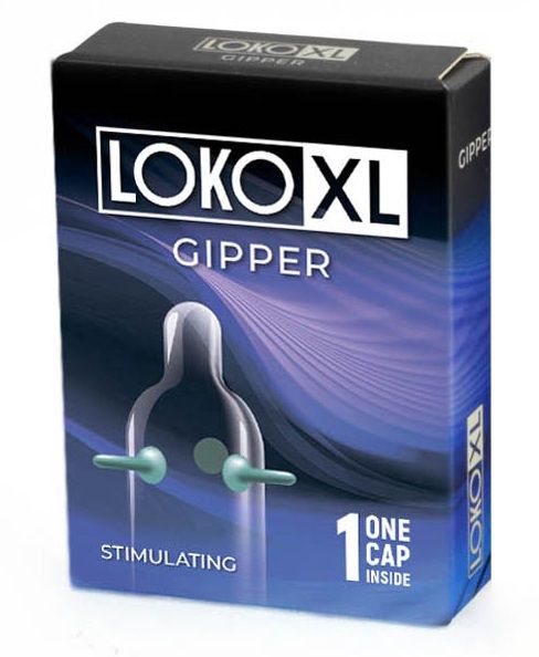 Стимулирующая насадка на пенис LOKO XL GIPPER - Sitabella - в Ангарске купить с доставкой