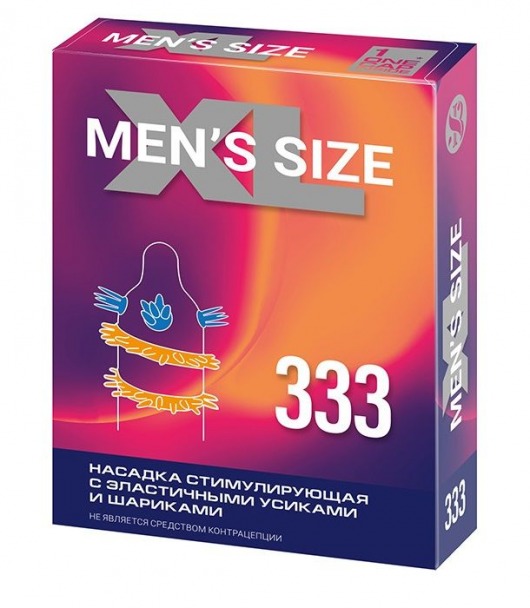 Стимулирующая насадка на пенис MEN SIZE 333 - Sitabella - в Ангарске купить с доставкой