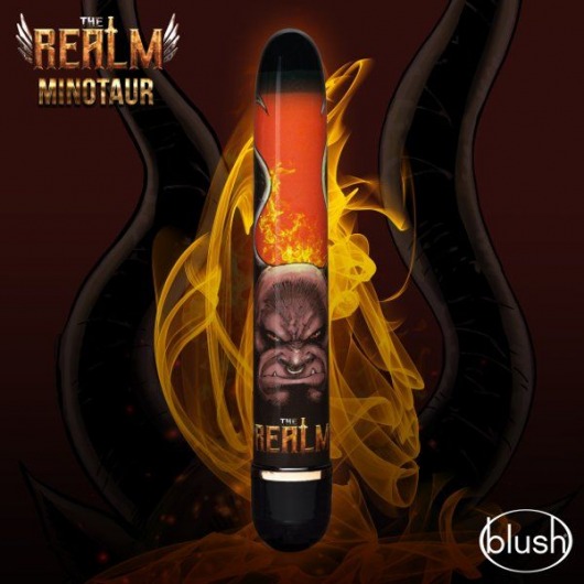 Классический вибратор Minotaur - 17,7 см. - Blush Novelties