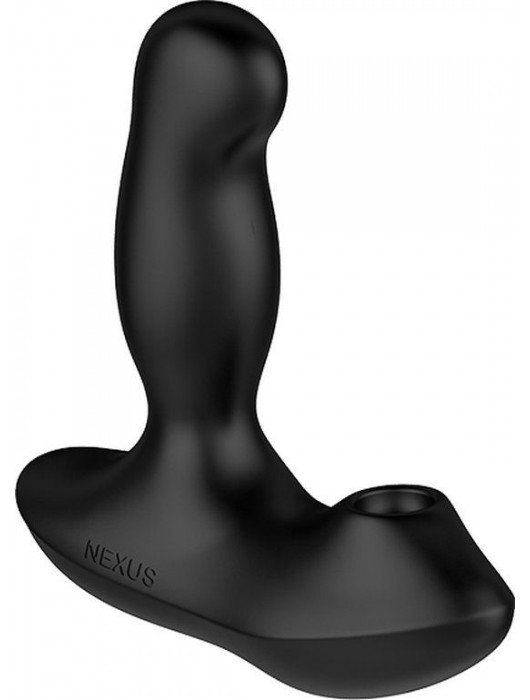 Черный вибратор-ротатор для стимуляции простаты Nexus Revo Air - Nexus Range - в Ангарске купить с доставкой