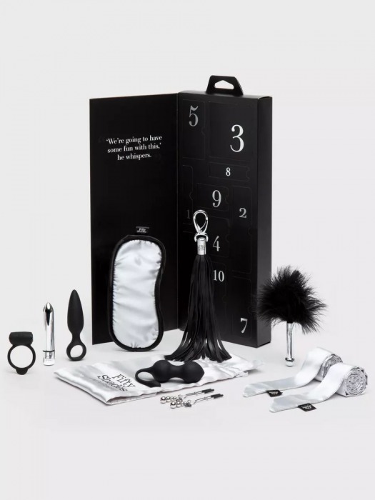 Эротический набор Pleasure Overload 10 Days of Play Gift Set - Fifty Shades of Grey - купить с доставкой в Ангарске