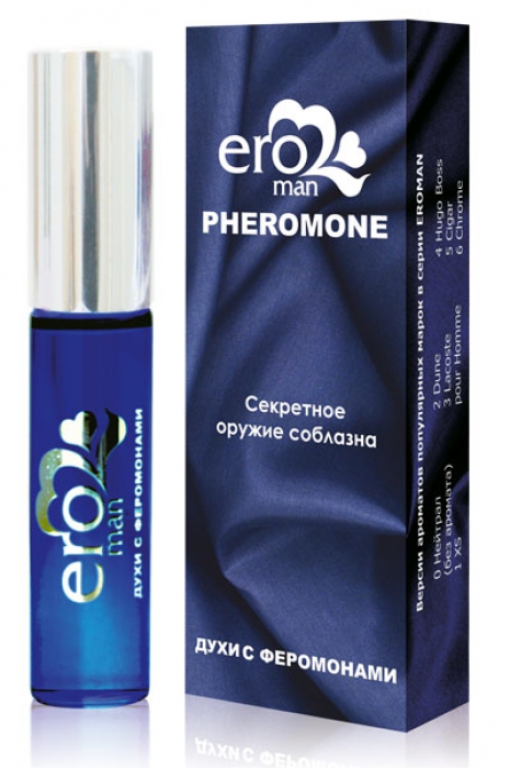 Духи с феромонами для мужчин Eroman №4 - 10 мл. -  - Магазин феромонов в Ангарске