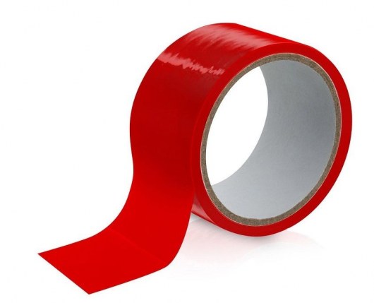 Красный скотч для фиксации - 15 м. - Fetish Tentation - купить с доставкой в Ангарске