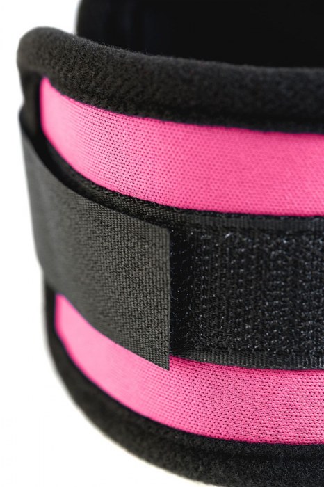 Оковы на ноги из неопрена розового цвета - ToyFa - купить с доставкой в Ангарске