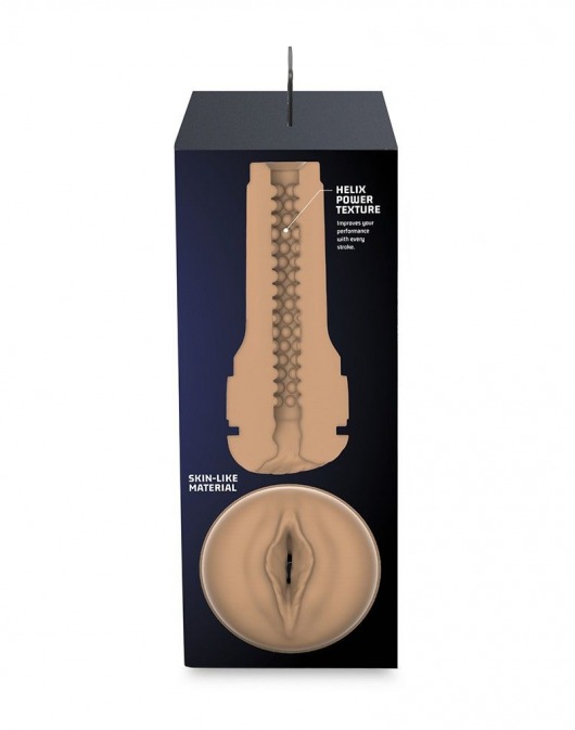 Телесный мастурбатор-вагина Feel Stroker - Kiiroo - в Ангарске купить с доставкой