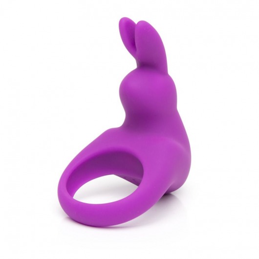 Фиолетовое эрекционное виброкольцо Happy Rabbit Rechargeable Rabbit Cock Ring - Happy Rabbit - в Ангарске купить с доставкой