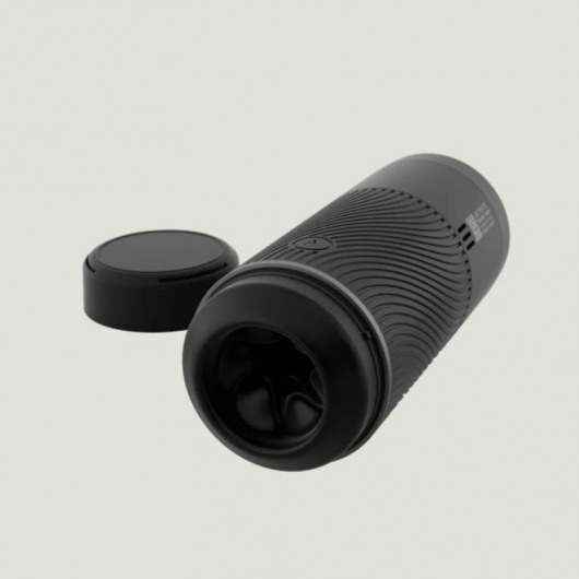Черный мастурбатор с контролем всасывания Arcwave Pow Stroker - Arcwave - в Ангарске купить с доставкой
