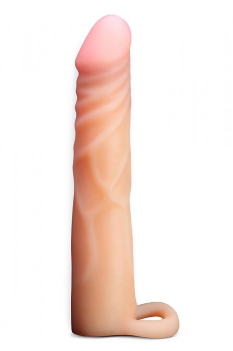 Телесная насадка на пенис Cock Xtender - 17,7 см. - Blush Novelties - в Ангарске купить с доставкой