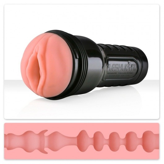 Мастурбатор-вагина Fleshlight - Pink Lady Mini-Lotus - Fleshlight - в Ангарске купить с доставкой