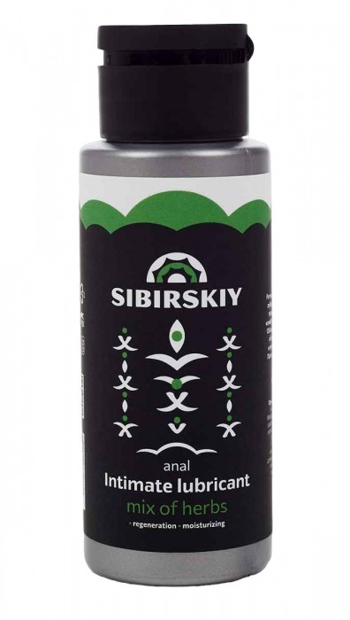 Анальный лубрикант на водной основе SIBIRSKIY с ароматом луговых трав - 100 мл. - Sibirskiy - купить с доставкой в Ангарске